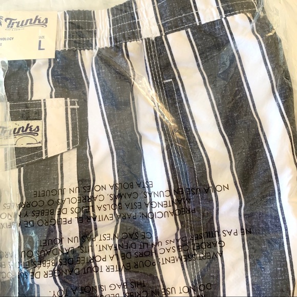 Trunks Surf & Swim Co. striped swim trunks - Picture 7 of 10